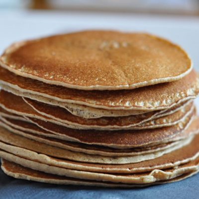 Pancakes sans gluten sans lactose…..